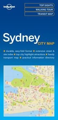 Cover for Lonely Planet · Lonely Planet Sydney City Map - Map (Kort) (2016)