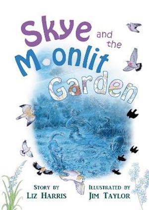 Cover for Liz Harris · Skye and the Moonlit Garden: a beautiful story of family, comfort and love filled with botanical illustrations for all ages - Skye, Meg and Peg (Paperback Book) (2021)