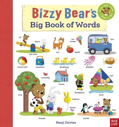 Cover for Benji Davies · Bizzy Bear's Big Book of Words - Bizzy Bear (Board book) (2021)