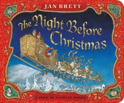 Cover for Jan Brett · The Night Before Christmas (Board book) (2020)