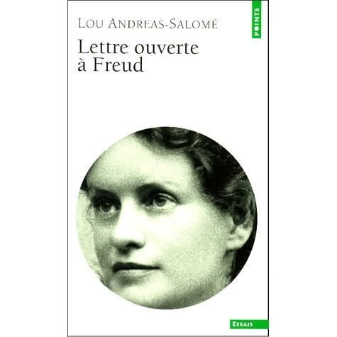 Cover for Lou Andreas-Salomé · Lettre ouverte à Freud (Paperback Bog) (1987)