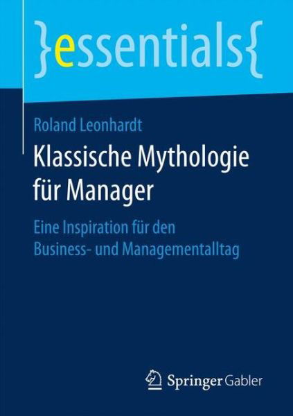 Cover for Leonhardt · Klassische Mythologie für Man (Bok) (2016)