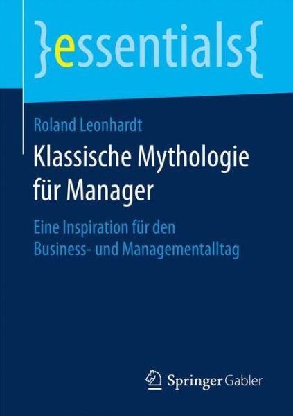 Cover for Leonhardt · Klassische Mythologie für Man (Bog) (2016)