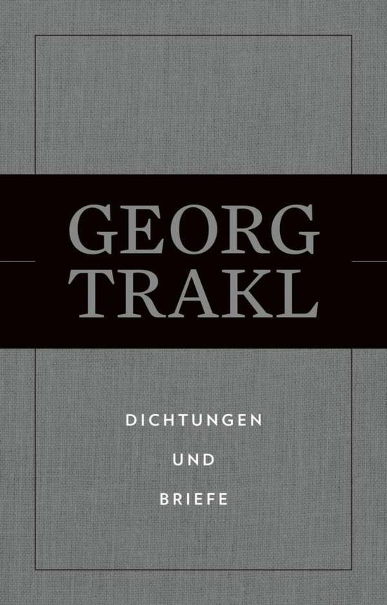 Cover for Trakl · Dichtungen und Briefe (Book)