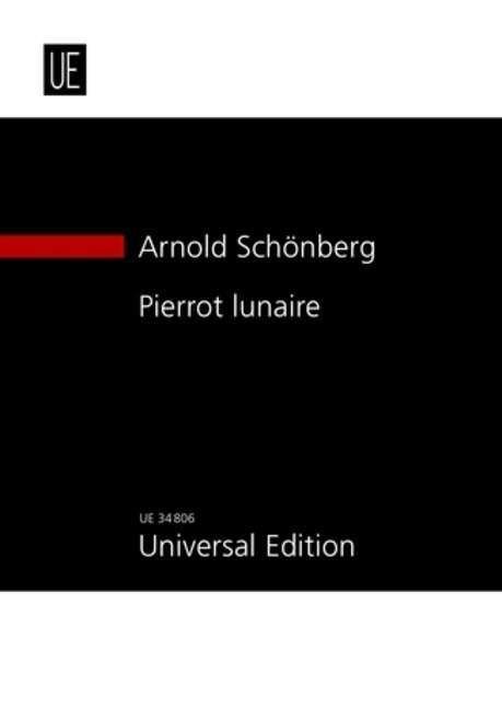Cover for Schönberg · Pierrot lunaire op. 21 für Sp (Book)