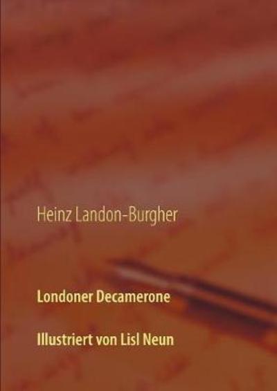 Cover for Landon-Burgher · Londoner Decamerone (Book) (2018)