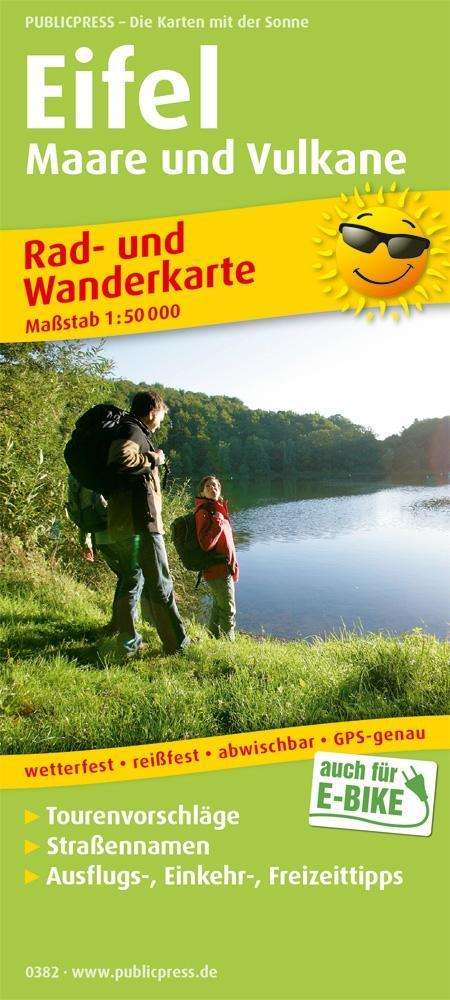 PUBLICPRESS Rad- und Wanderkarte Eifel -  - Boeken - CRAENEN BVBA - 9783747303825 - 