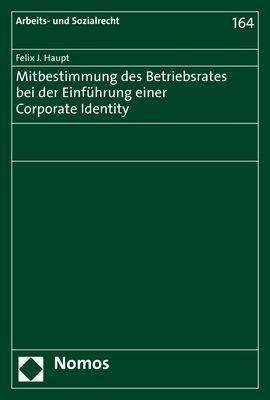 Cover for Haupt · Mitbestimmung des Betriebsrates b (Book) (2020)