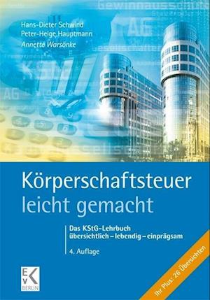 Cover for Annette Warsönke · Körperschaftsteuer - leicht gemacht (Paperback Book) (2022)