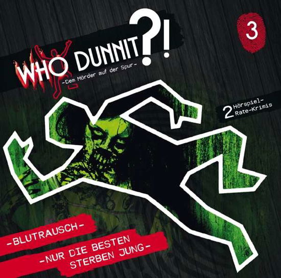 Cover for Audiobook · Who dunnit?!,Dem Mörder a.d.Spur.03,CD (Book) (2019)