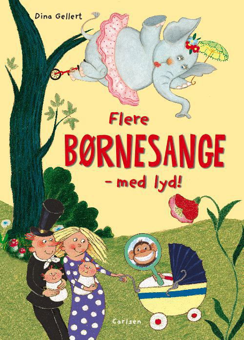 Cover for Dina Gellert · Flere børnesange med lyd (Pappbok) [1:a utgåva] (2010)