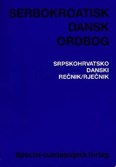 Cover for Per Jacobsen · Ordbøger: Serbokroatisk-dansk ordbog (Sewn Spine Book) [1st edition] (1997)