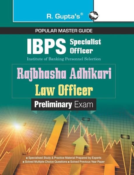 Cover for Rph Editorial Board · Ibps (Specialist Officer) Rajbhasha Adhikari / Law Officer (Preliminary) Exam Guide (Pocketbok) (2020)