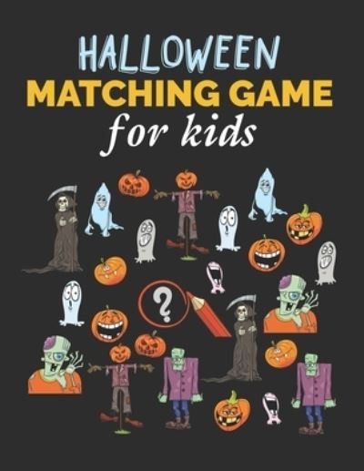 Cover for Aayat Publication · Halloween Matching Game For Kids (Pocketbok) (2020)