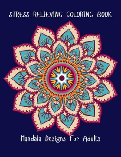 Cover for Lubawi Books · Stress Relieving Coloring Book (Pocketbok) (2020)