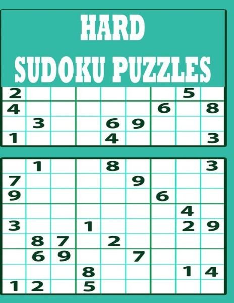 Hard Sudoku Puzzle Book - Ht - Bøger - Independently Published - 9798601292825 - 21. januar 2020