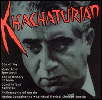 Cover for Aram Il'yich Khachaturian, Anatole Fistoulari, Sta · Ode of Joy / Music from Spartacus (CD) (2004)