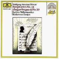 Cover for Berliner Philharmoniker / Karajan Herbert Von · Symphonies Nos. 38 &amp; 39 (CD) (1991)