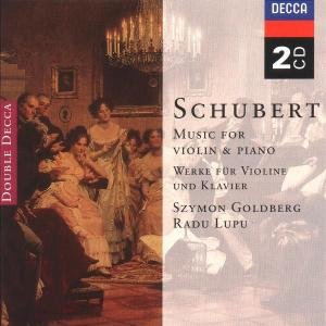 Schubert: Music for Violin & Piano - Szymon Goldberg / Radu Lupu - Musiikki - CLASSICAL - 0028946674826 - tiistai 13. maaliskuuta 2001