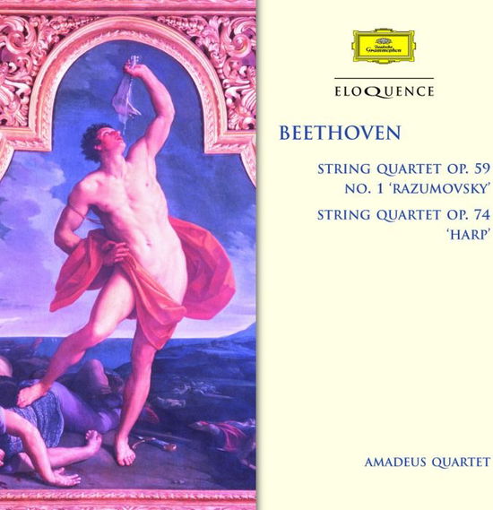 Cover for Amadeus Quartet · String Quartet Op. 59 No. 1 / String Quartet Op. 74 '' Harp'' (CD) (1997)