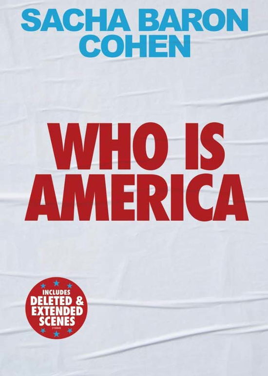 Cover for Who is America (DVD) (2018)