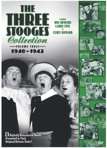 Three Stooges Collection 3: 1940-1942 - Three Stooges Collection 3: 1940-1942 - Películas - SONY PICTURES HOME ENT. - 0043396263826 - 26 de agosto de 2008