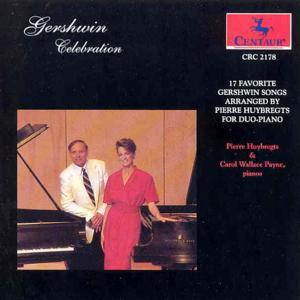 Cover for Gershwin / Huybregts,pierre · Celebration / Arrangements for 2 Pianos (CD) (1993)