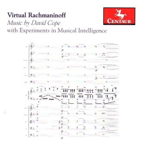 With Experiments in Musical Intelligence - Rachmaninoff / Cope,david / Harris / Marshall - Musik - Centaur - 0044747288826 - 25 november 2008