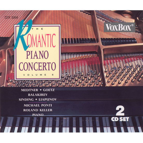 Cover for Romantic Piano Concer (CD) (1990)