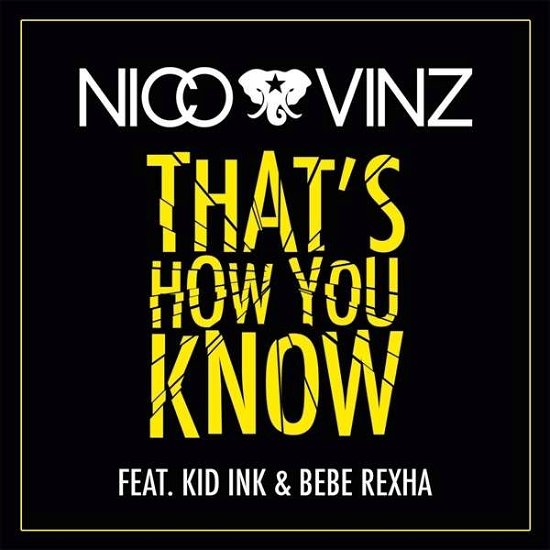 Cover for NICO &amp; WINZ feat. KID INK &amp; REXHA BEBE · That's How You Know (CD) (2016)