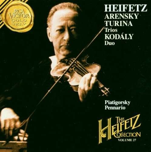 Heifetz Collection 27 - Arensky / Kodaly / Piatigorsky - Muziek - SONY CLASSICAL - 0090266175826 - 7 februari 2011