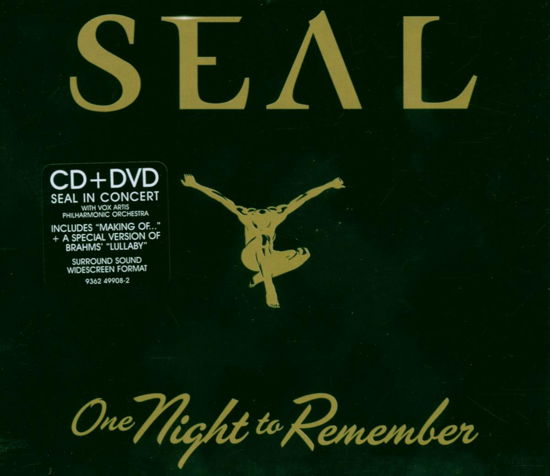 Cover for Seal · One Night To Remember (DVD/CD) [CD Jewelcase] (2006)