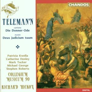 Cover for Georg Philipp Telemann (1681-1767) · Kantate 'Die Donner-Ode' (CD) (2003)