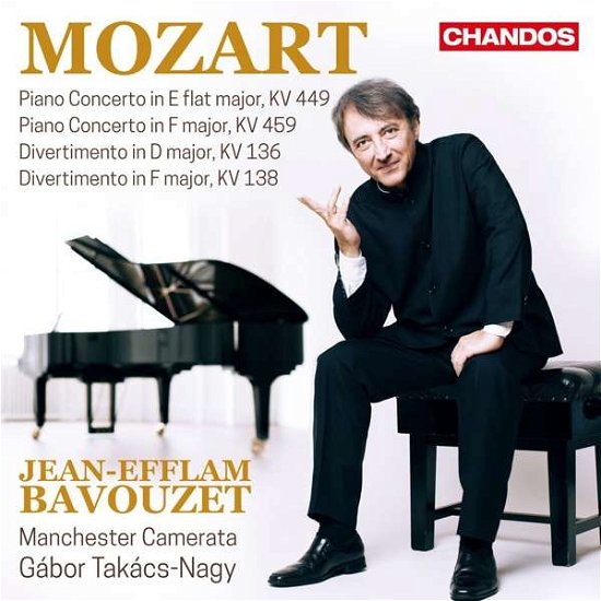 Cover for Wolfgang Amadeus Mozart · Piano Concertos Vol.2: Kv449, 459/divertimento Kv136 (CD) (2017)