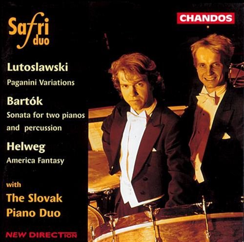 Sonata for 2 Pianos & Percussion - Bartok / Lutoslawski / Helweg - Musik - CHN - 0095115939826 - 14. november 1995