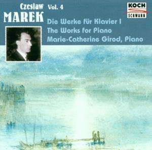 Cover for Czeslaw Marek · Czeslaw Marek-the Works for Piano Vol4 (CD) (1999)