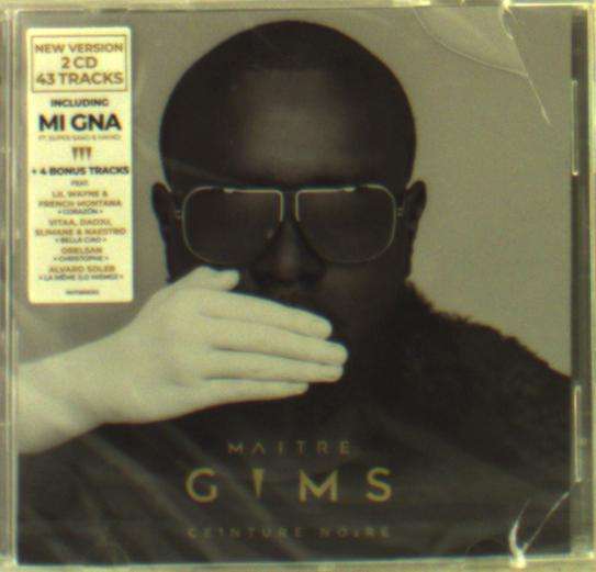 Ceinture Noire -Repackag- - Maitre Gims - Musiikki - B1 RECORDS - 0190758882826 - torstai 23. elokuuta 2018