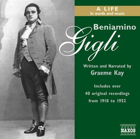 Cover for Beniamino Gigli · A Life In Words &amp; Music (CD) (2004)