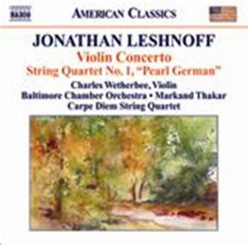 Cover for Leshnoff · Violin Concerto / String Quartet (CD) (2009)