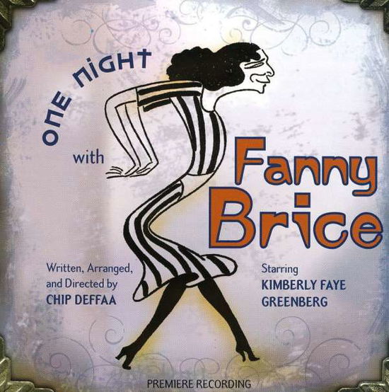 Cover for Chip Deffaa · One Night with Fanny Brice (CD) (2010)