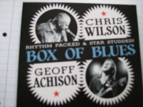 Box of Blues - Geoff Achison - Música - ONLY BLUES - 0680569400826 - 9 de diciembre de 2014