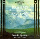 Cover for Bruckner / Brahms / Brandis String Quartett · String Quintet in F Major / String Quintet 2 (CD) (1996)