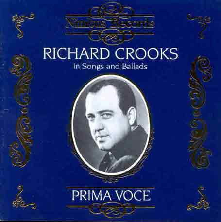 Richard Crooks In Song 1926-1941 - Richard Crooks - Muzyka - NIMBUS RECORDS - 0710357788826 - 2018