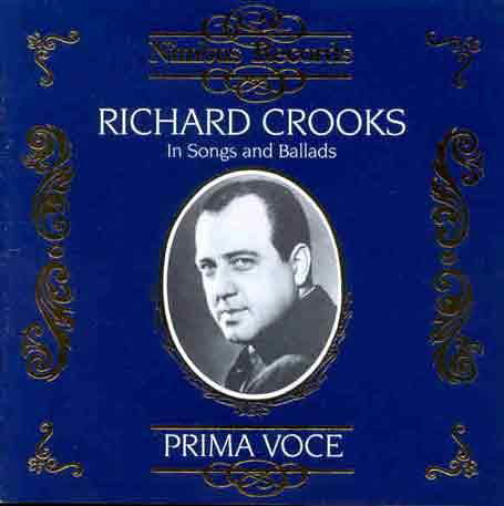 Cover for Richard Crooks · Richard Crooks In Song 1926-1941 (CD) (2018)