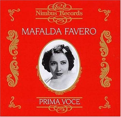 Cover for Mafalda Favero · Recordings 1929-1946 (CD) (2005)