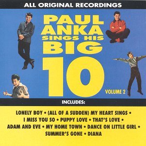 Sings His Big Ten Vol.2 - Paul Anka - Musik - CAPITOL - 0715187755826 - 28. januar 1992
