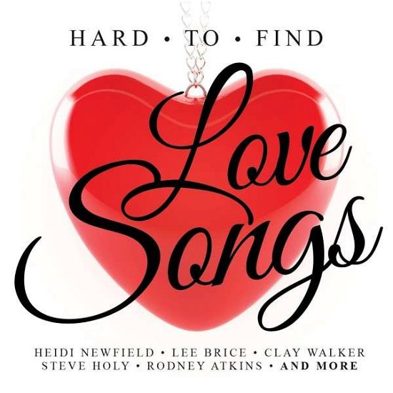 Cover for Hard To Find Love Songs (CD) (2014)