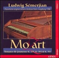 Sonates K279, K283 & K311 - Wolfgang Amadeus Mozart - Musiikki - ATMA CLASSIQUE - 0722056224826 - keskiviikko 1. joulukuuta 2004