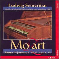 Sonates K279, K283 & K311 - Wolfgang Amadeus Mozart - Muziek - ATMA CLASSIQUE - 0722056224826 - 1 december 2004