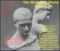 Cover for Reding / Piette / Kubelik / Munch / Jochum · Reding &amp; Piette Legacy (CD) (2004)